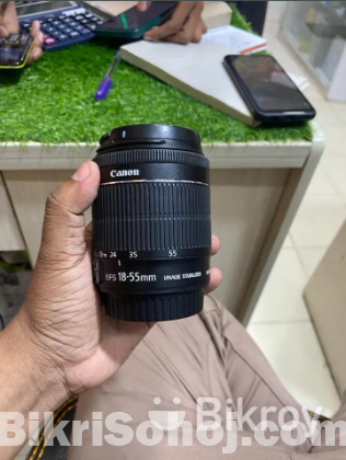 Canon kit lens 18-55mm (97% fresh)